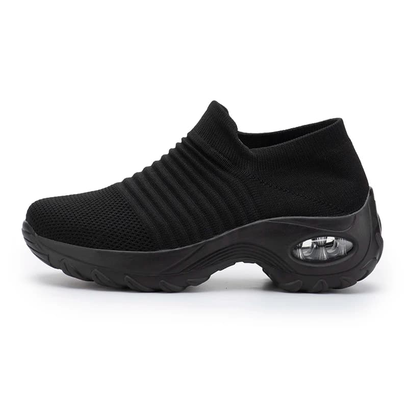 Scarpe da Infermiera Traspiranti e Comode, Mocassini Casual con Piattaforma, Sneakers Antiscivolo da Donna, Scarpe da Passeggio alla Moda in Tessuto a Rete