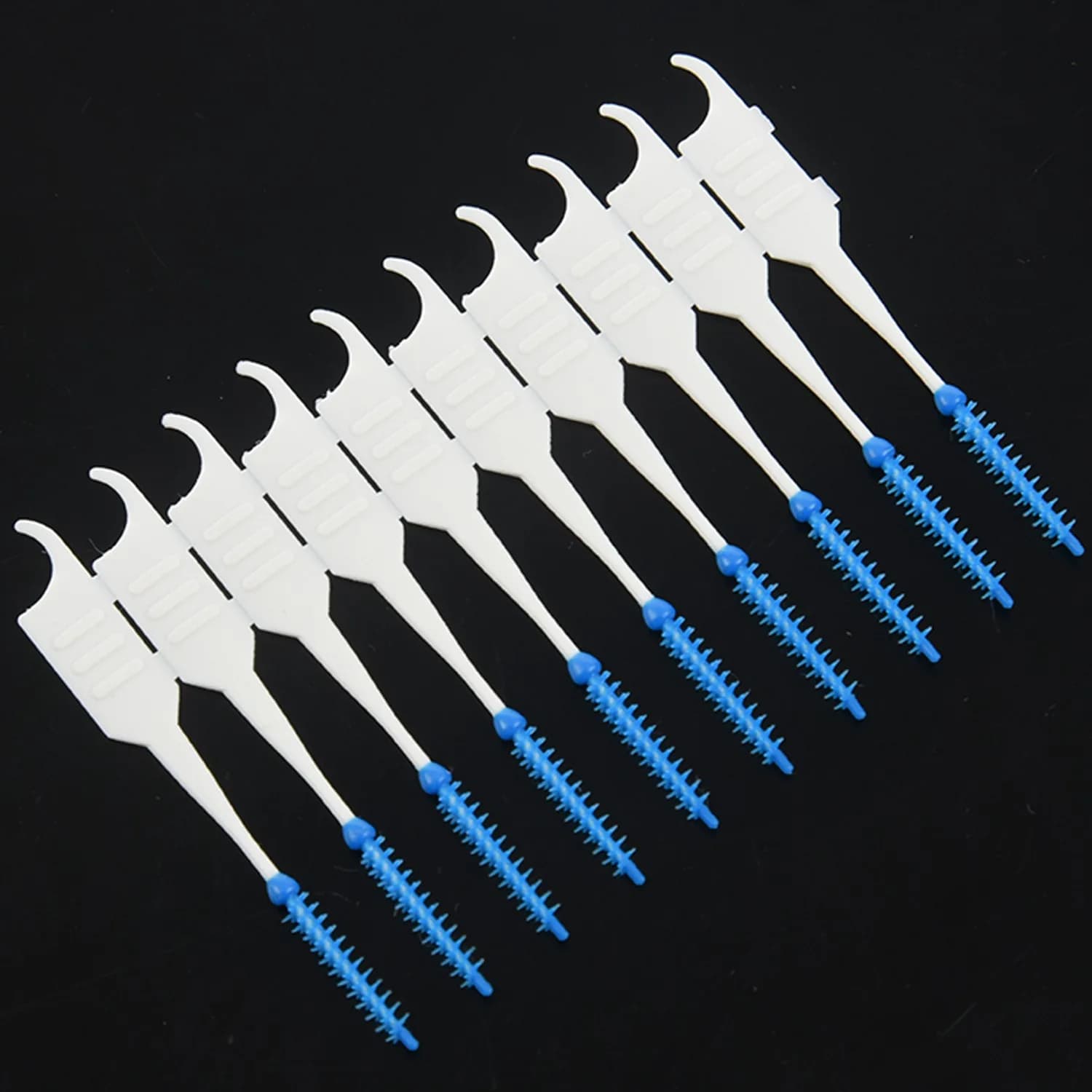 [BLACKFRIDAY]40pcs Teeth Toothpicks Dental Floss Picks Interdental Brush Stick Tooth Clean