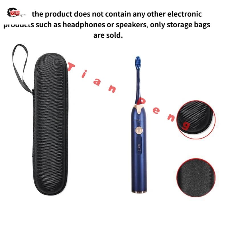 Nuova custodia protettiva rigida in EVA per spazzolino elettrico sonico ZLER ISP1 / X901 / X9 / FSP2