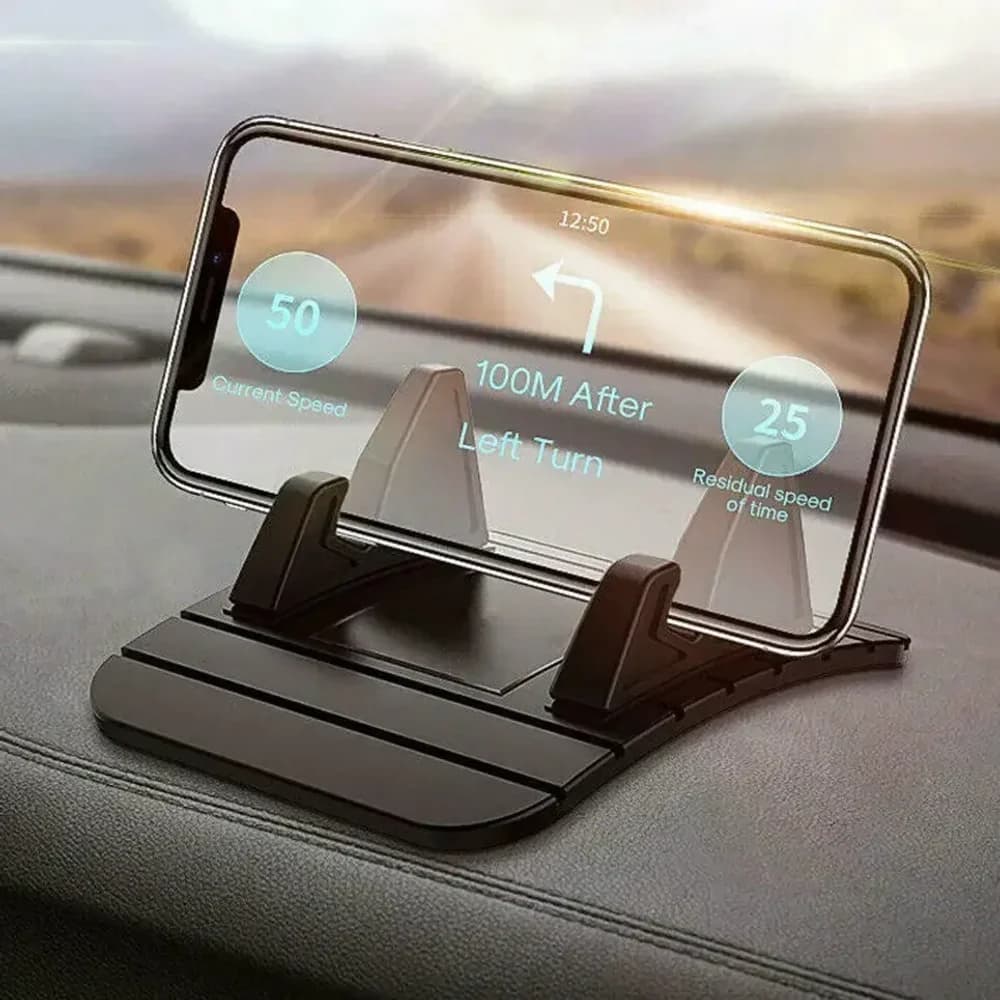1PC antiscivolo supporto in silicone per auto tappetino supporto per cruscotto supporto per telefono staffa GPS per iPhone Samsung Xiaomi Huawei universale