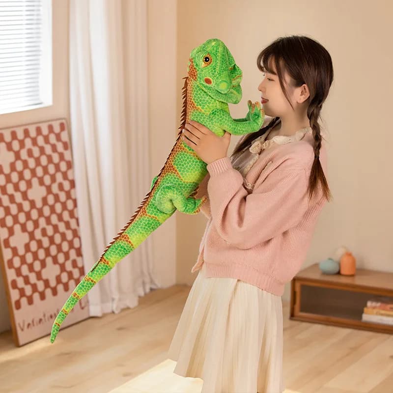 1 pz 65/95cm nuovo reale come lucertola peluche Lacertid farcito morbido animale stanza dei giocattoli decorazione auto regalo per ragazze ragazzi