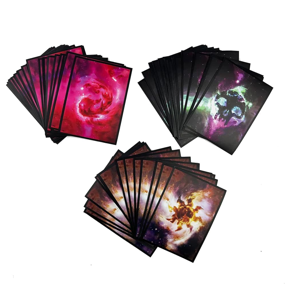 60 pezzi 66x91mm gioco da tavolo buste per carte d'arte opaca copertina per carte TCG buste per carte collezionabili per giochi di carte MTG/YGO