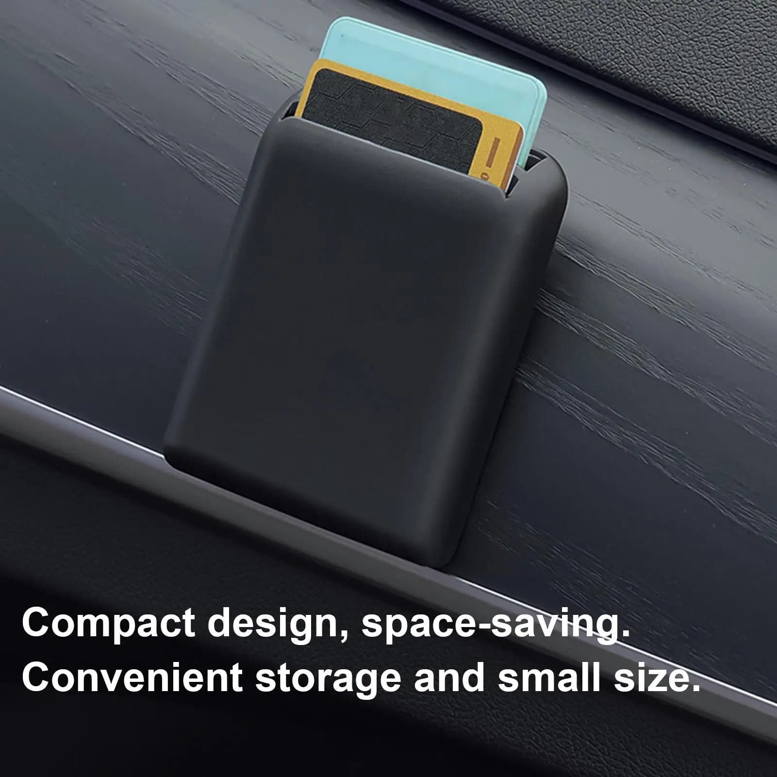Organizzatore per auto adesivo per interni, porta ricevute e documenti, porta carta di circolazione per auto, berline, SUV, camion, pickup