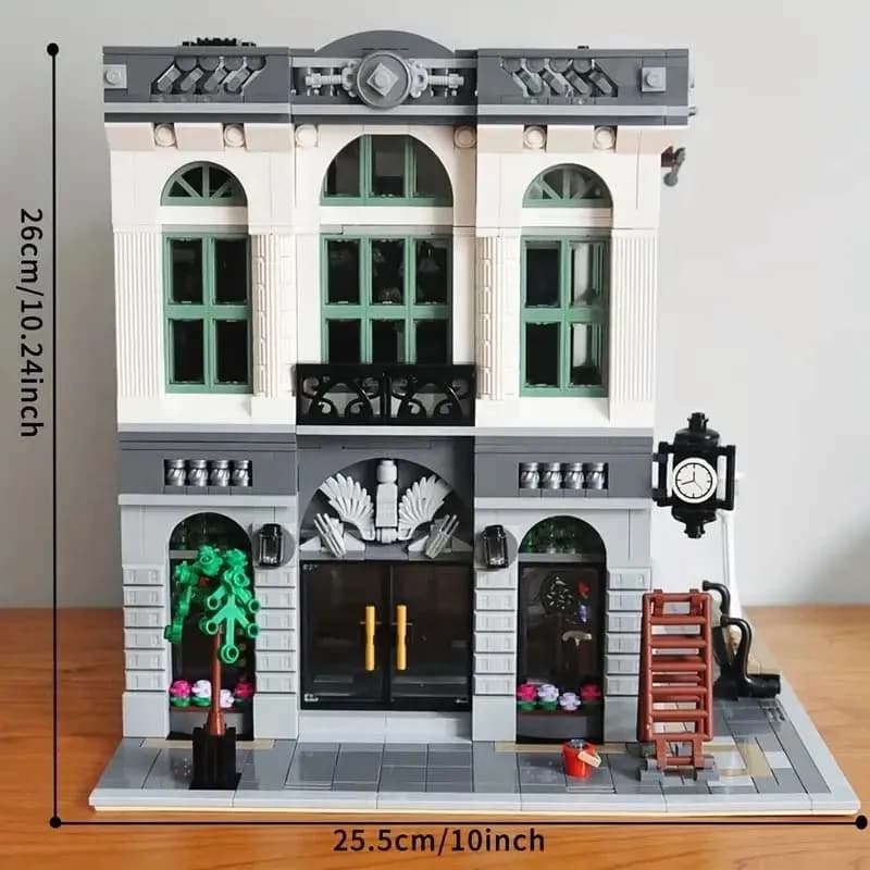 2380 PCS Brick Bank Compatible With15001 10251 Building Blocks Bricks Birthday Christmas Gift Toys 84001