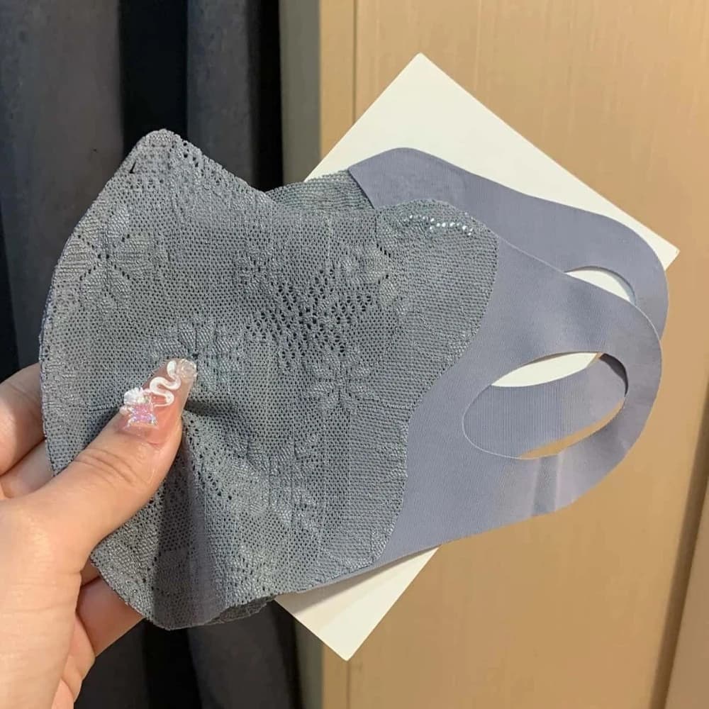 Breathable Ice Silk Sun Face Mask Washable UV Protection Sun Shield Outdoor Sports Accessory For Men Women