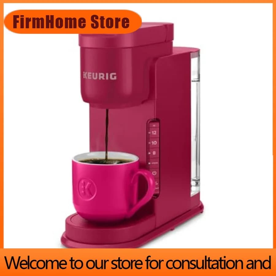 FirmHome StoreK-Express Single Serve Coffee Maker Strong Brew Option 42oz Reservoir Sleek Design For Holiday Hosting Gifting Hol