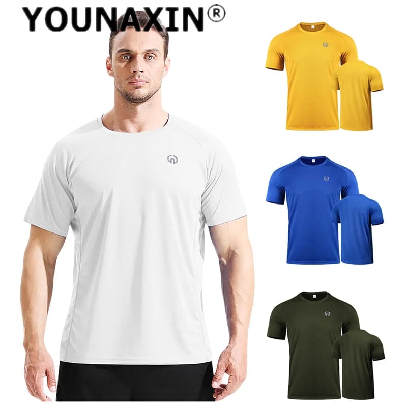 Abbigliamento sportivo da basket da uomo T-shirt da corsa in rete fitness Top da allenamento per ciclismo a maniche corte ad asciugatura rapida SML XL 2XL 3XL 4XL