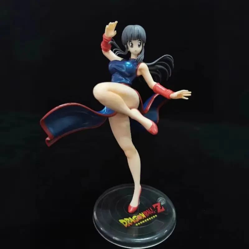 Dragon Ball Mh Ragazza Wukong Moglie Sette Decorazione fatta a mano Qiqi Cheongsam Modello di animazione Giocattolo Figurina di fantasia da collezione