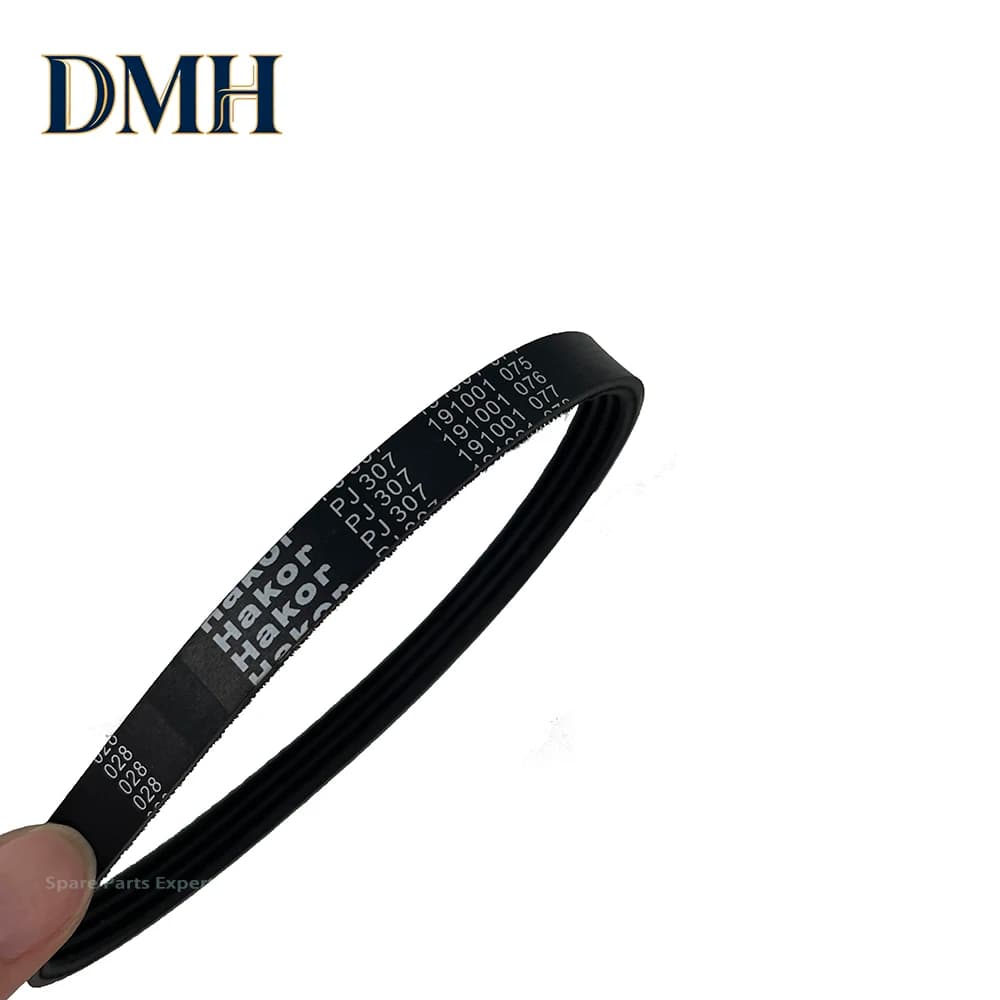 Cinghia di trasmissione in gomma PJ307 a 4 nervature 4PJ307 per mini nastro trasportatore