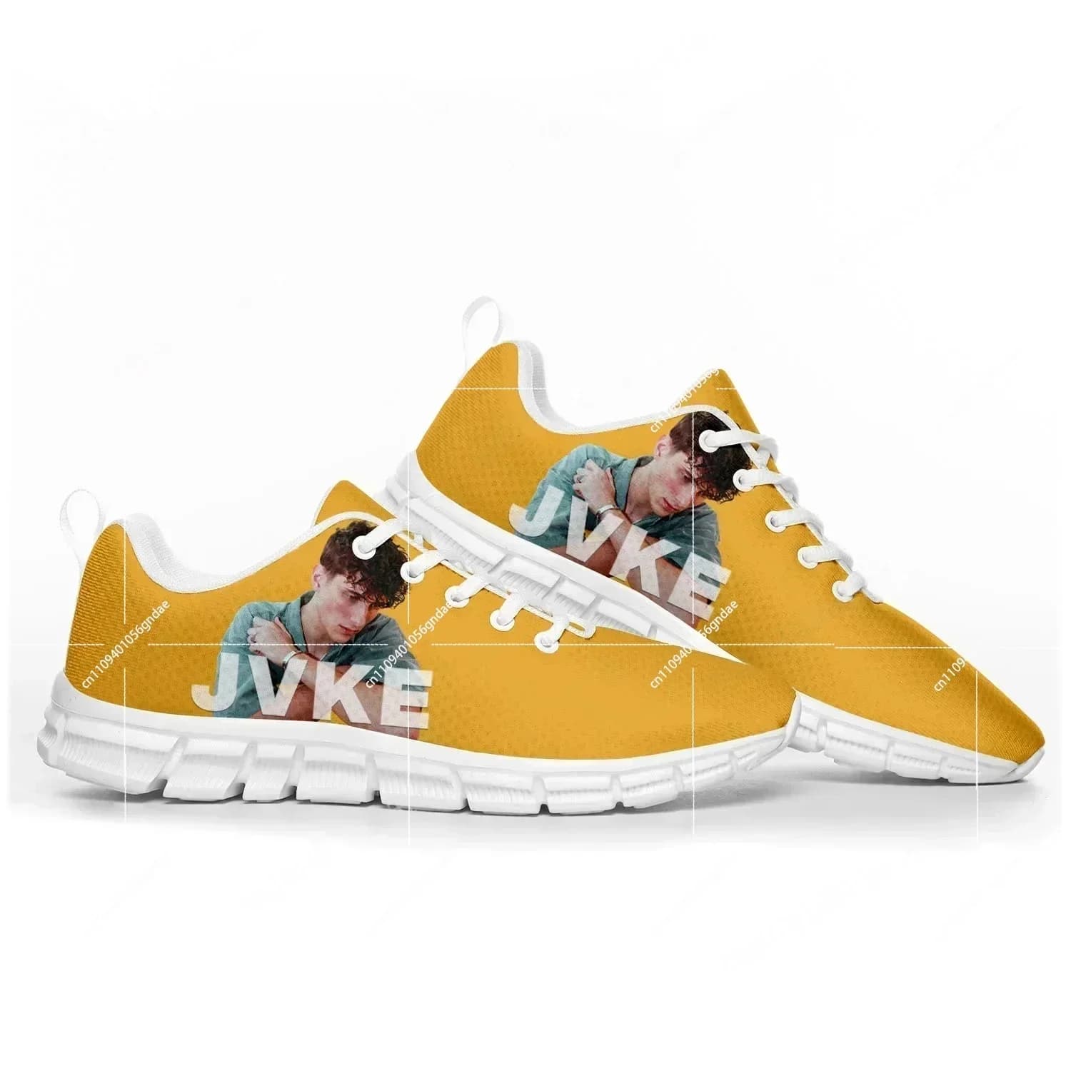 Scarpe Sportive JVKE Popolari per Cantanti e Musicisti, Sneakers Casual Personalizzate per Uomo e Donna, Scarpe per Coppie