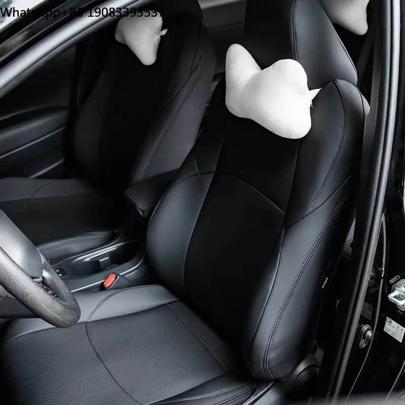 Vehicle-Specific 1:1 Patterned High-Grade NAPPA Leather Seat Covers Skin-Friendly Car Seat Protector for Toyota Frorntlander