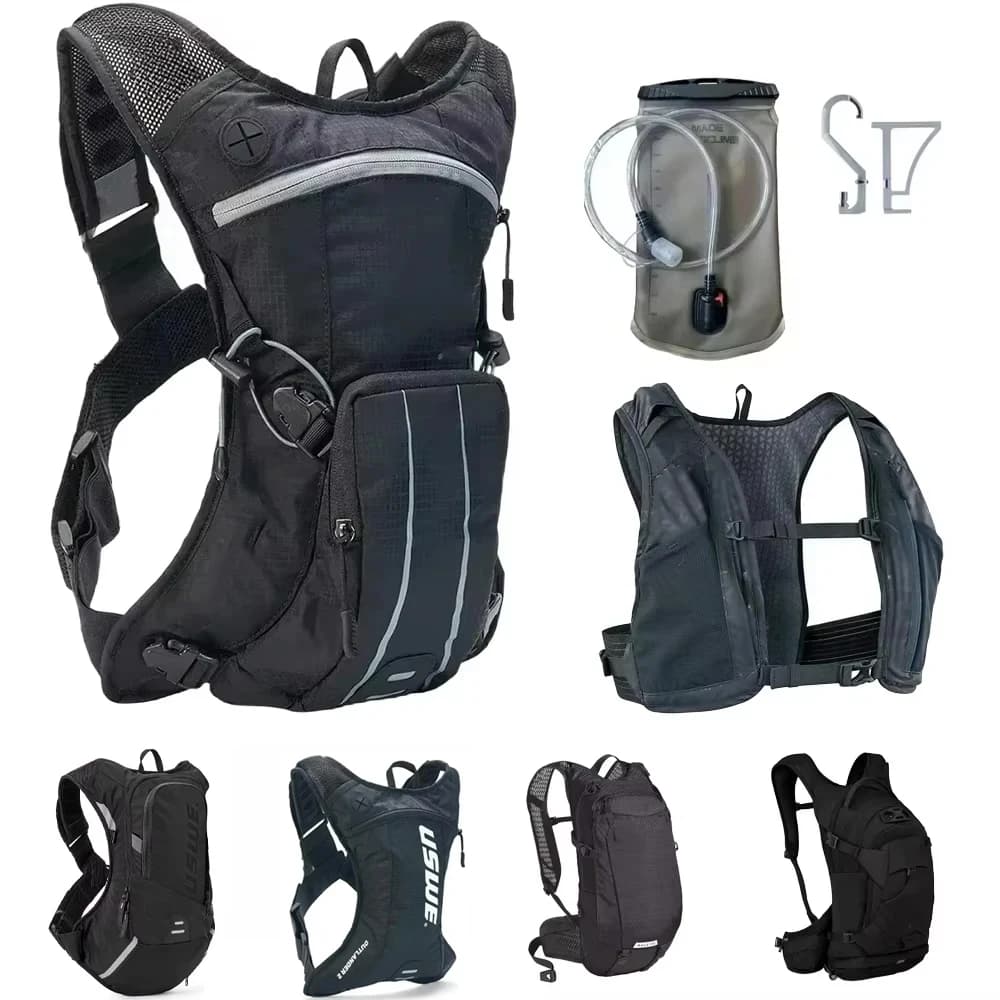 Peace Outlander Pro Vest Water Backpack with bladder hydration, reservoir bladder cycling, PACK MTB, Trail Runn