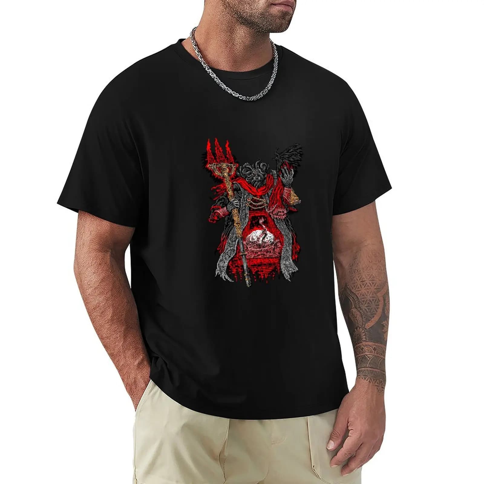 Mohg, signore del sangue T-shirt Festival Casual a maniche corte