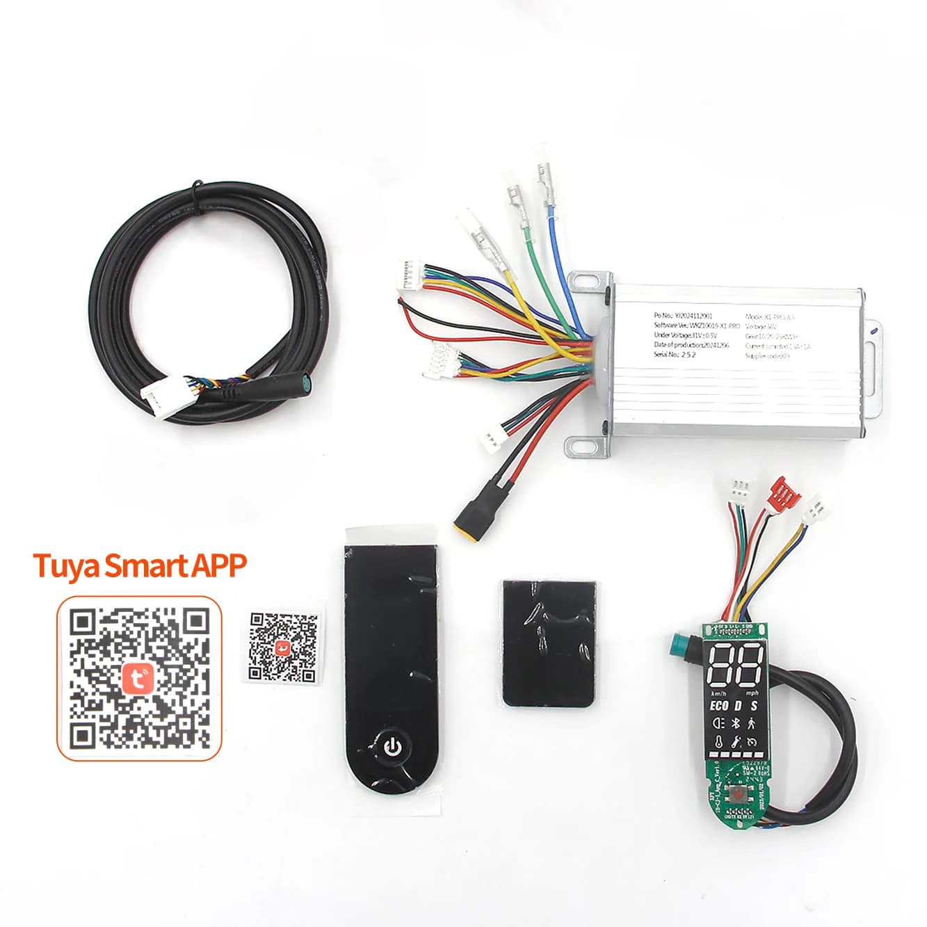 XFY 8.5-inch 36V 15A controller kit, for MiJia electric scooter, with speeds of 10/20/25 km/h, replaceable accessories