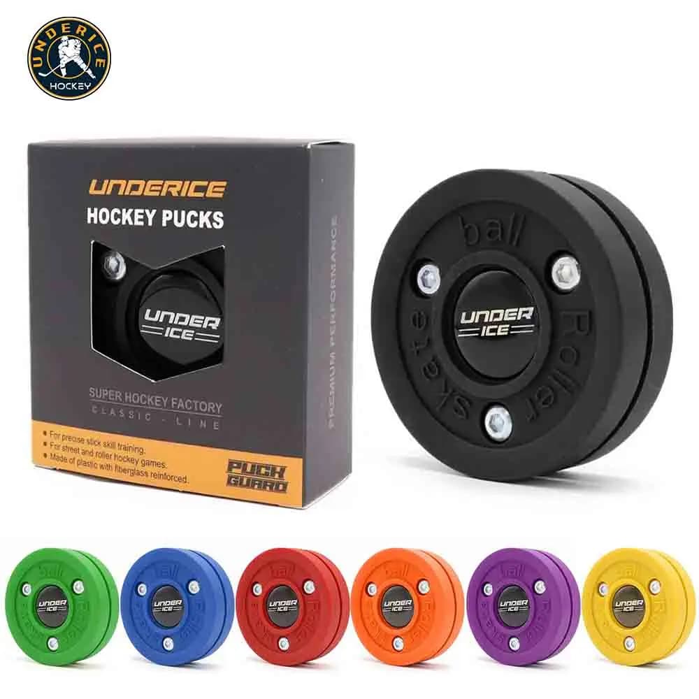 Dischi da Hockey per Allenamento, Puck da Hockey su Ghiaccio in Plastica Riutilizzabile, Accessorio per Pratica e Allenamento