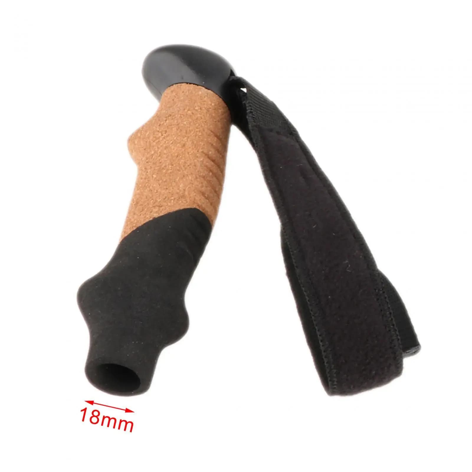 Walking Cane Handle Grip Repair Accessory Trekking Stick Adapter for Outdoor Hiking Camping