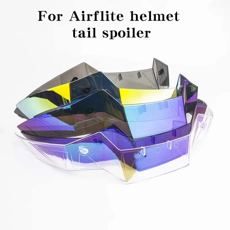 Spoiler di coda per ICON Airflite Ghost Accessori per casco Spoiler per aria di coda Casco per moto Coda modificata