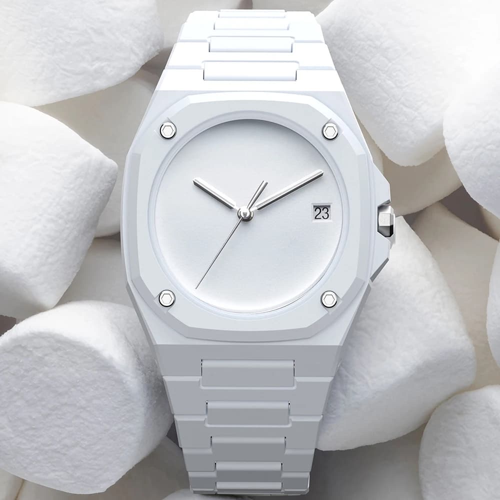 Men's and women's light plastic watches, men's classic waterproof quartz watches, new minimalist fashion