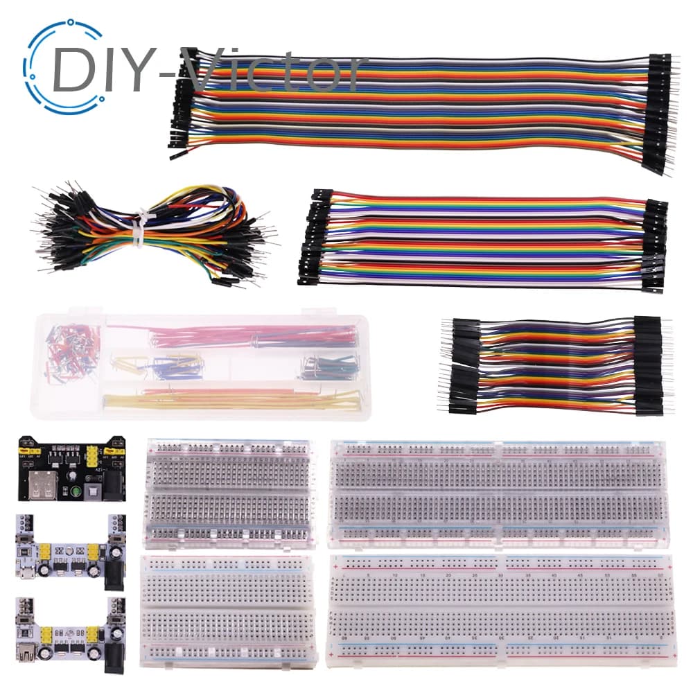 MB102 Breadboard 400 830 punti senza saldatura PCB Bread Board Test Sviluppare fai da te per Arduino