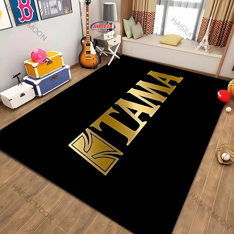 Tappeto stampato con tamburo TT-TAMA 1PC Nuova versione! Tappeto per soggiorno camera da letto, aree ufficio, tappetino lavabile in lavatrice durevole, arrivo rapido