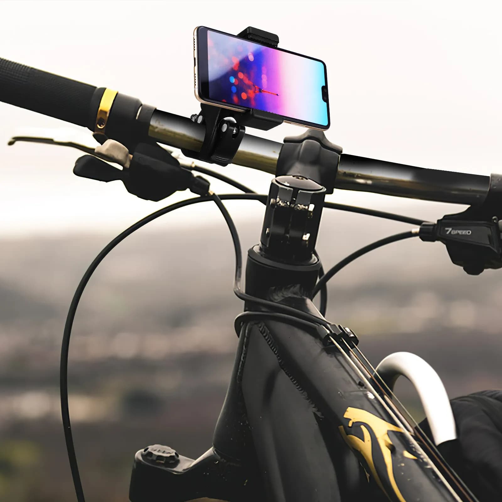 Supporto per Microfono Regolabile con Clip per Telefono, Tablet e Laptop, Morsetto Rotante per Strumenti Musicali