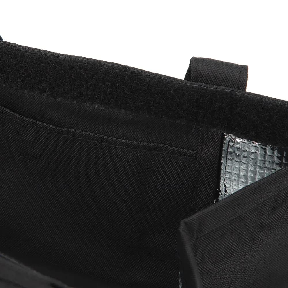 Borsa Termica per Pranzo in Alluminio Rinforzato, Riutilizzabile con Tasche, Impermeabile, Contenitore Termico per il Lavoro