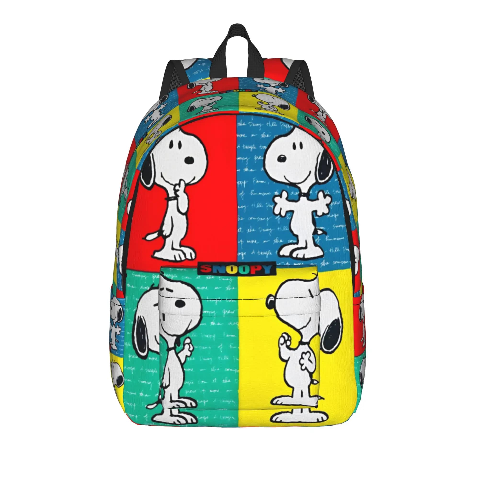 Zaino Snoopys Dog Woodstock per uomo e donna, borsa a tracolla per computer portatile, ideale per la scuola, l'escursionismo, i viaggi, regalo