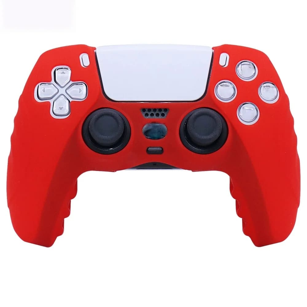 Controller Skin Cases For P5 Gamepad Controle Accessories Controller GamesSoft Silicon Protective Case Cover For PS5