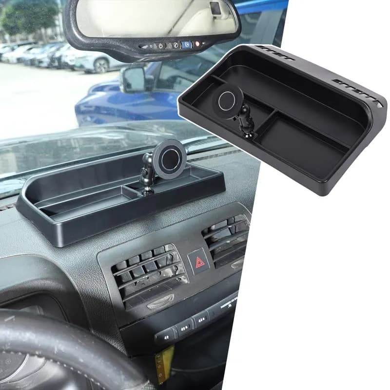 Car interior dashboard storage box for Hummer H3 2005-2009 Phone tray Stander Organize self-slip accessories