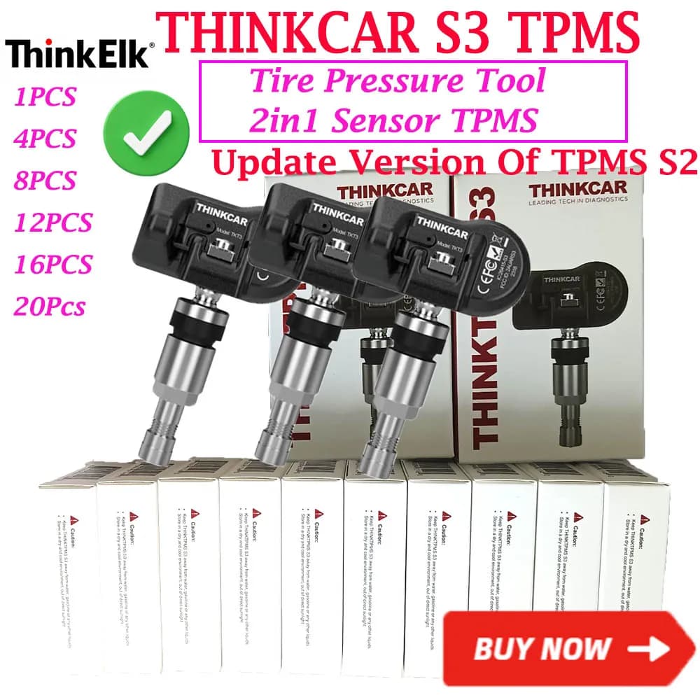THINKCAR THINKTPMS S3 THINKCAR S3 S2 Compatibile con l'attrezzo TPMS Thinkcar / Mucar VENUL I-PRO, aggiornamento dell'attrezzo sensore THINKCAR 2IN1 S2