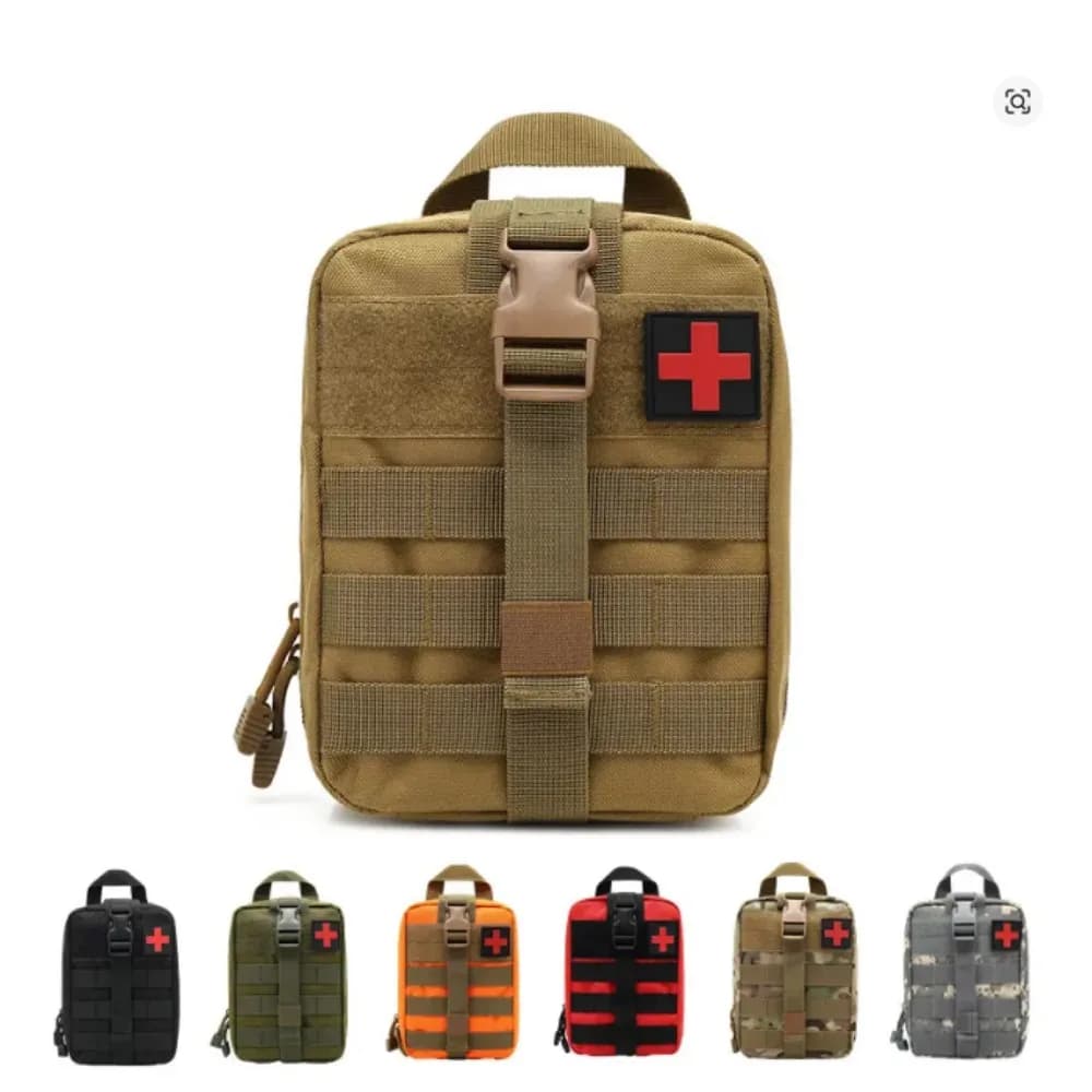 Borsa da Esterno per Sopravvivenza, Kit Medico di Pronto Soccorso Grande, Borsa SOS, Borsa Medica Molle EMT per Emergenze