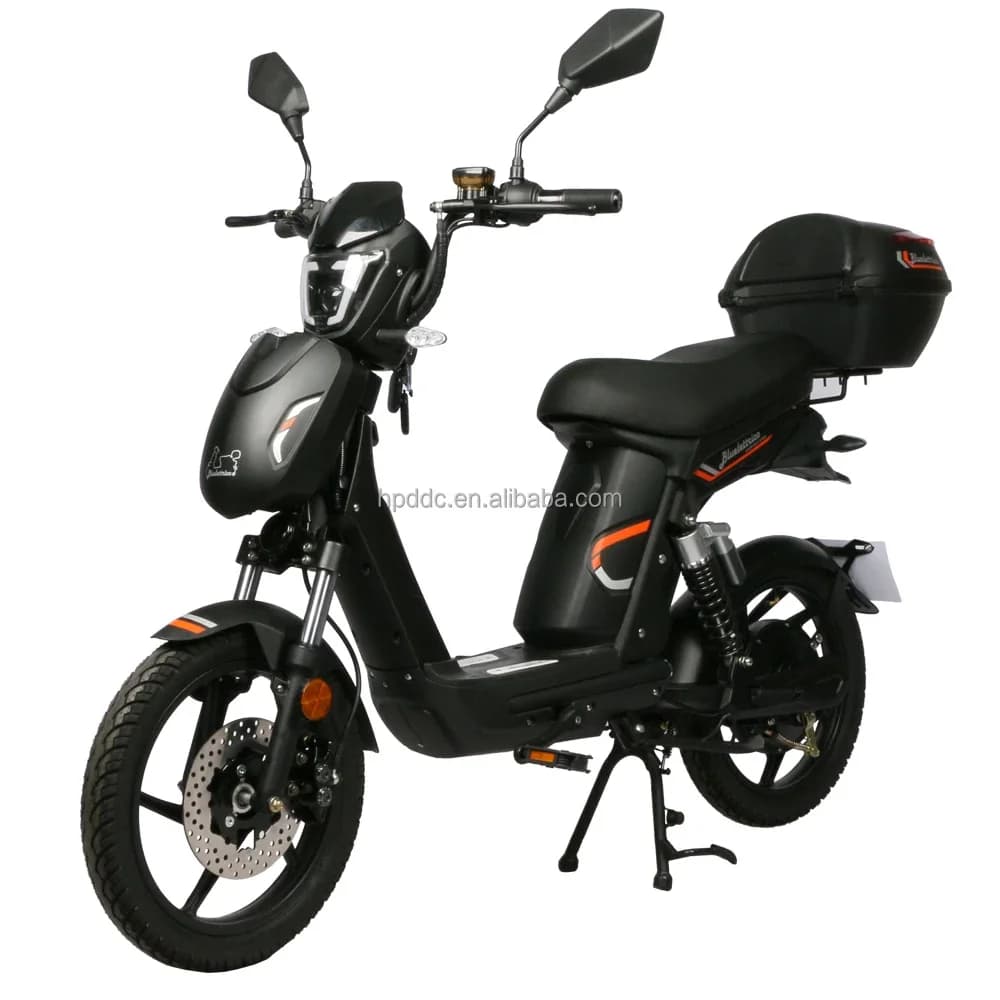 Nuovo Scooter Elettrico Young Model Moped Light con Pneumatici Tubeless da 18 Pollici e Bauletto Posteriore Funzionale - E-Bike in Offerta Speciale