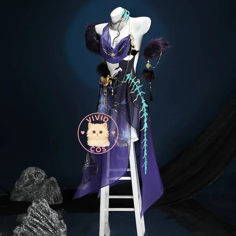 Gioco caldo Naraka: Bladepoint Costume Cosplay Anime Ning Hongye RPG Abito sexy per le donne Comic Con Abiti A;2,C'4,H.