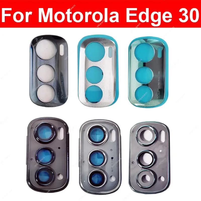 Back Rear Camera Glass Lens For Motorola MOTO Edge 30 Main Camera Lens Glass with Adhesive Sticker Repalcement