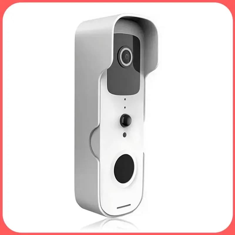 X12A-Tuya Campanello video impermeabile intelligente, telecamera wireless FHD 1080P con visione notturna, visore citofono digitale