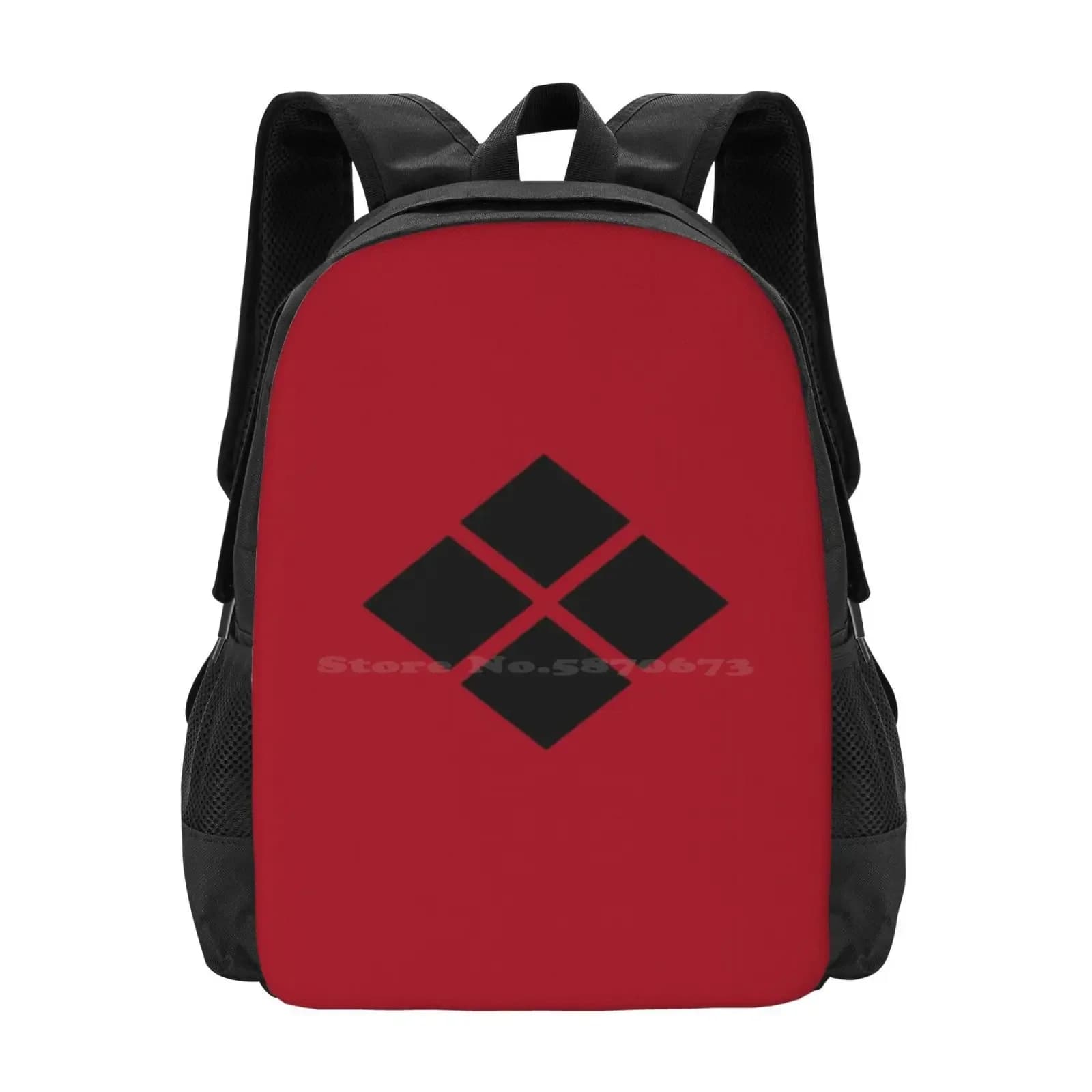 Takeda Clan Mon Pattern Design Borse da viaggio per laptop Borse da scuola Takeda Clan Mon Giappone Samurai Shogun Shingen Daimyo