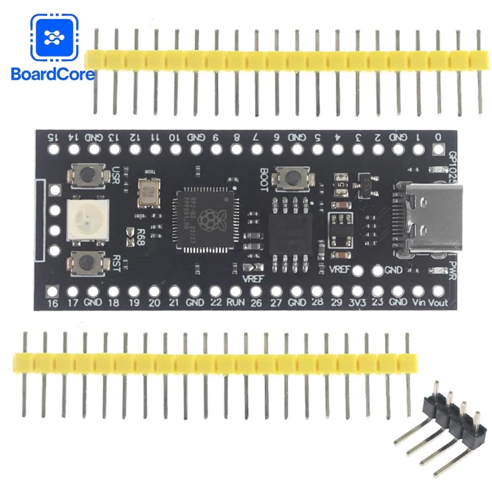 Central RP2040 TYPE-C port for Raspberry Core 4MB /16MB card compatible with RP2 Raspberry Pi Pico Micropython