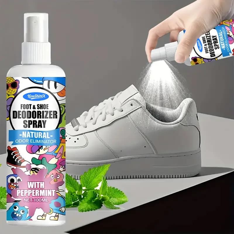 Deodorante Spray per Piedi - Azione Rapida, Elimina Odori a Lunga Durata per Scarpe, Sneakers, Stivali, Calzini, Tecnologia Avanzata