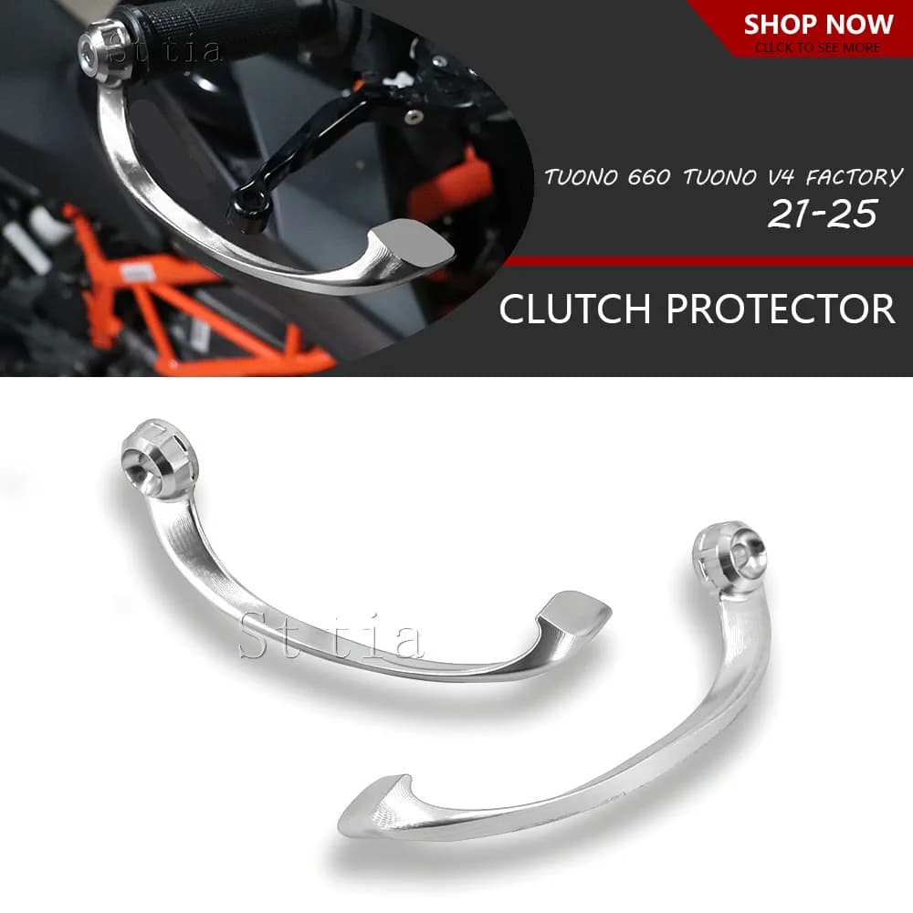 Protezione Leva Freno Frizione Moto (Bow Guard) per Aprilia TUONOV4 TUONO660 Tuono V4 Tuono 660 2021-2025