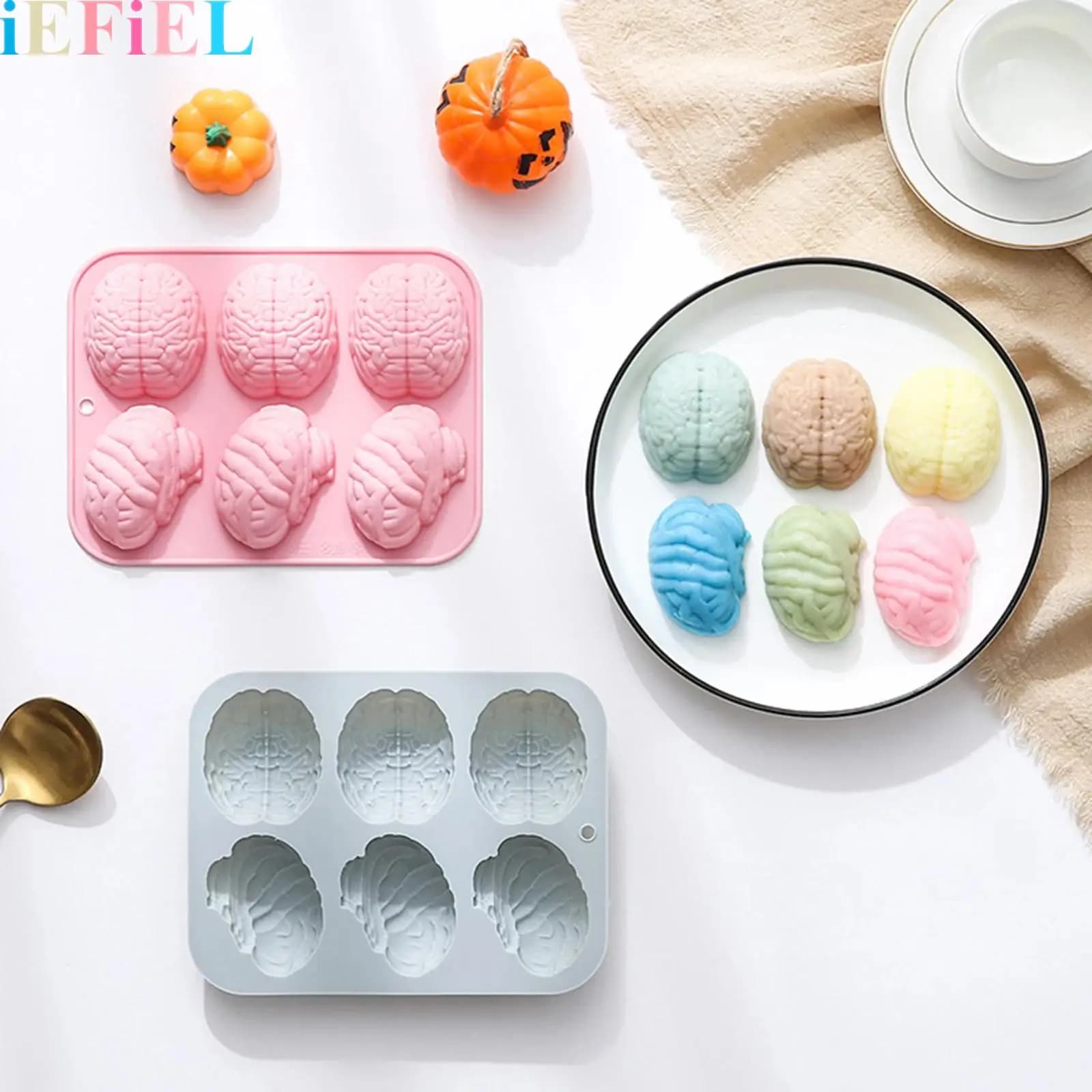 Food Grade Silicone Ice Mold Tray Whiskey Drink Decor Jelly Pudding Cake Mold Easily Demould Baking Mold