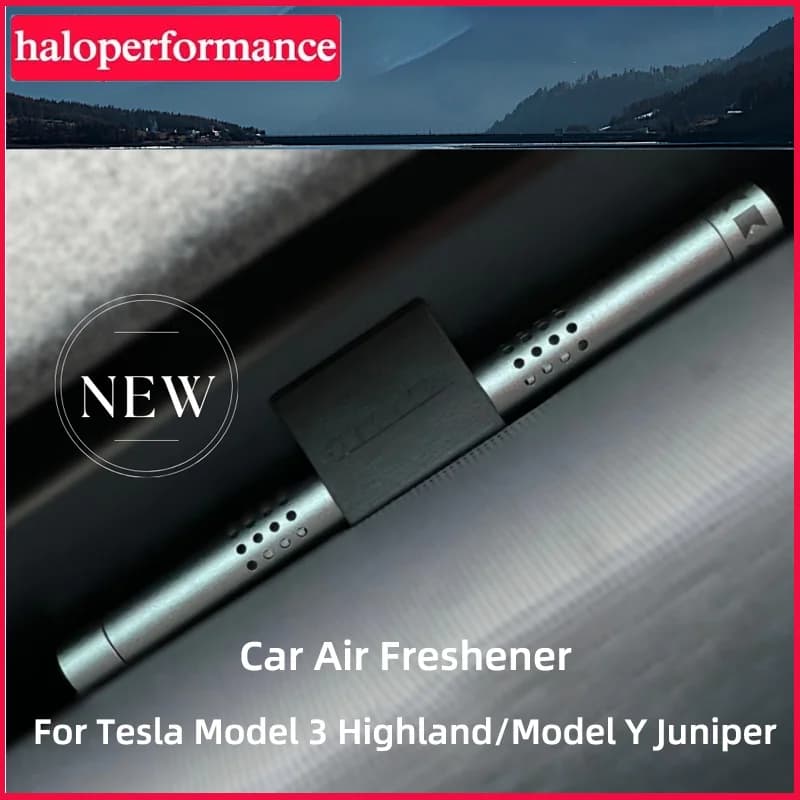 For Tesla Model Y Juniper Car Deodorant Invisible Dashboard Air Exit Perfume Diffuser Model 3 Highland 2024 2025 Accessory