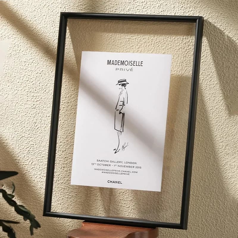 Aluminium Alloy Transparent Frame Modern Simple Hang A Wall Friends Picture Frame Acrylic Nordic Home Decor Porta Retrato