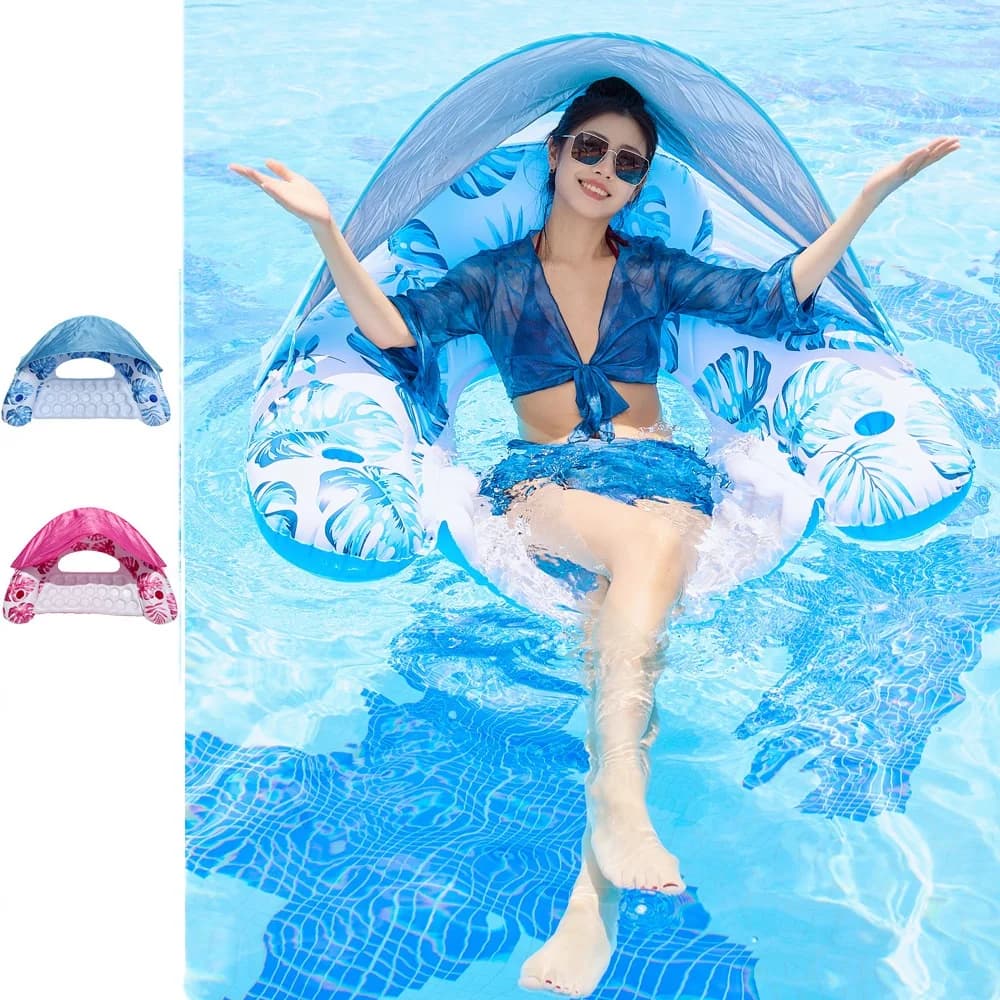 Estate nuoto gonfiabile galleggiante materassi ad acqua amaca sedie a sdraio piscina sport acquatici giocattoli tappetino galleggiante piscina giocattoli per bambini