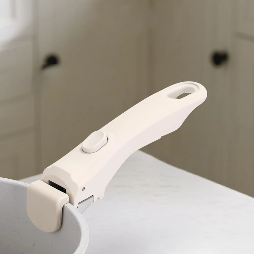 Ergonomic Stable Handle for Padella, Replaceable Handle Multipurpose for Kitchen Tools, Open Camping Tool