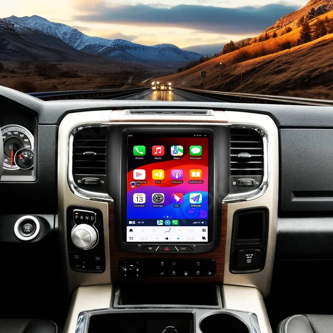 GXGLNAV 9.7 pollici Android 14 per Dodge Ram 2011-2017 Autoradio Lettore multimediale Wireless CarplayAutoradio Stereo Navigazione GPS