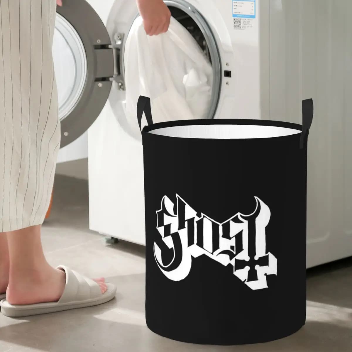 Ghost B.C. Cesti Pieghevoli per Bucato, Contenitori per Vestiti Sporchi e Oggetti Vari, Organizer Domestico