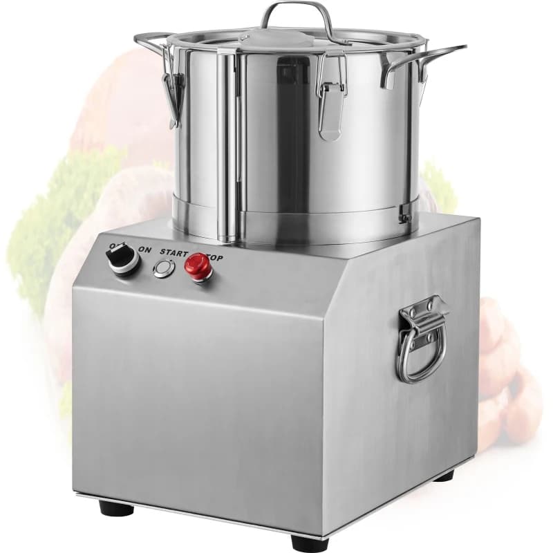 Industrial mixer for 6 liters multifunction commercial shredder, grinding, pressing, cooking robot