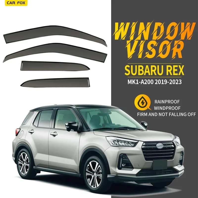Per SUBARU Rex 2019+ Finestra di Automobile Visiera Tenda Shelter Parabrezza Finestrino Laterale Pioggia Parasole Accessori Auto Car Styling