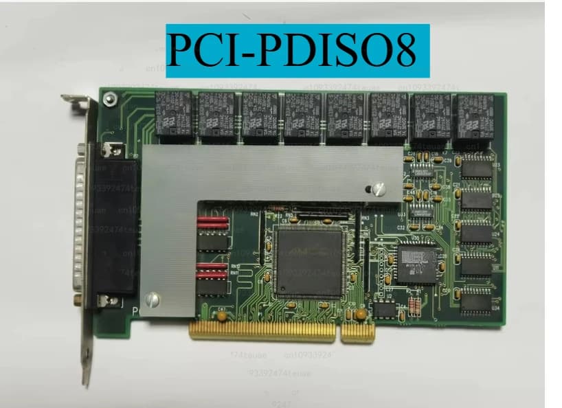 Scheda di acquisizione PCI-PDISO8, testata OK