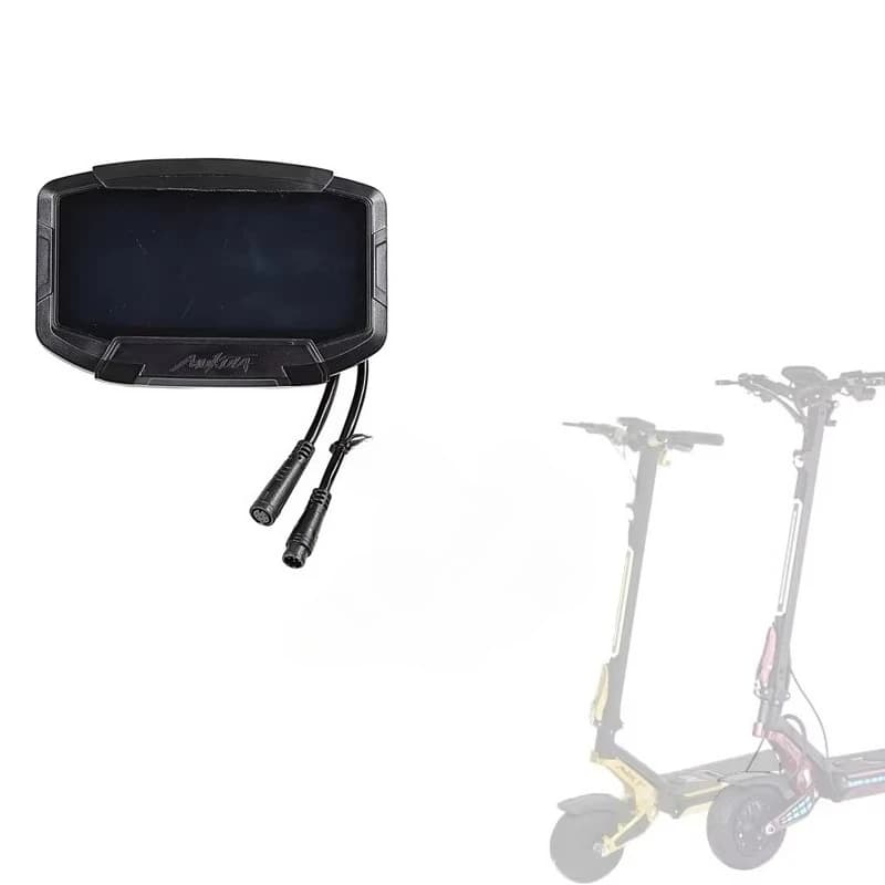 Original Center Display 8 9 8PLUS 9PLUS Electric Scooter Big Panel Middle Dashboard NFC Cards Spare Parts Black 15cm